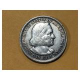 Silver Columbian Exposition Half Dollar 1893