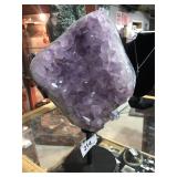 Geode Amethyst Large Crystals Polished Edges