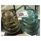 Whitall Tatum Co No 1 Glass Insulator