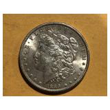 1889 P Morgan Silver $1 Dollar Coin