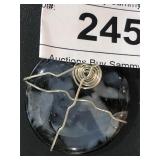 Wire Wrapped Stone Pendant