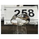 Sterling Dolphin Ring sz 7