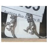 Dinosaur Earrings