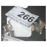 Sterling Scotty Dog Earr