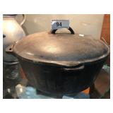 Cast Iron Covered Kettle