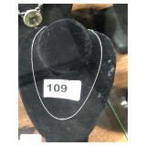 Sterling Fine Chain Necklace