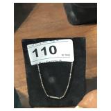 Sterling Ball & Chain Bracelet