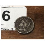 1867 Three Cent Nickel