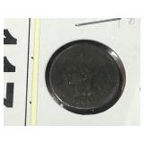 154 Year Old 1865 Indian Head One Cent Coin