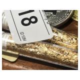 2 Vials of Oregon Gold Leaf Foil