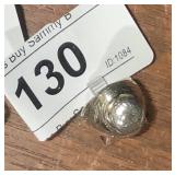 Sterling Poison Ring sz 6