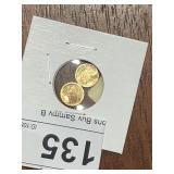2 St Gaudins Mini Coins Replica