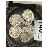 10 Indian Nickels    Dish Not Included