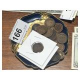 20 Indian Head One Cent Coins