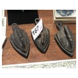 3 Goose Mini Irons on Iron Rests