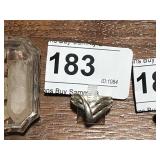 Sterling Ring w/ 3 V