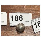 Sterling Poison Ring sz 6