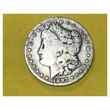 1897 S Morgan Silver $1 Dollar Coin