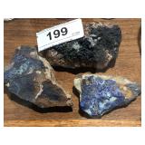 3 Labradorite Crystal Stones