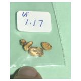 1.17 Grams California Natural River Gold