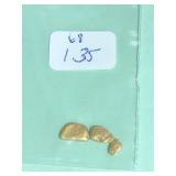 1.35 Grams California Natural River Gold