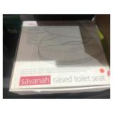 New Raised Toilet Seat