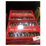 12 packs of 20 lantern lights