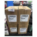 4 boxes of gloss orange spray paint