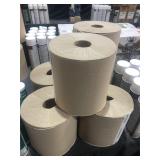 rolls of paper towels