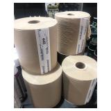 rolls of paper towels