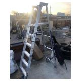 5ft aluminum platform ladder