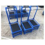 3 rolling carts