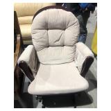 padded rocking chair