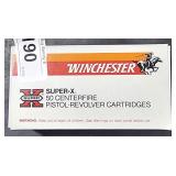 Winchester Super X 50 Rounds 38 Special