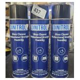 3 Dinitrol foaming glass cleaner