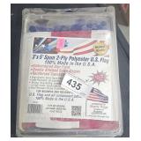 2 ply polyester American Flag