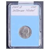 2000-D Jefferson Uncirculated Nickel