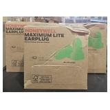 3 Boxes 1ea Honeywell Maximum Lite Earplugs