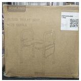 In Box Riased Toilet Seat w/ Handle