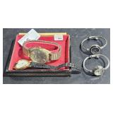 Bracelet Stand w/ 2 Watches Geneva & Mondu &