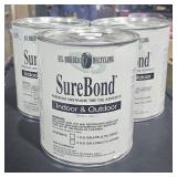 3 Surebond premium urethane tire tile adhesive