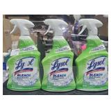 3 Spray Bottles Lysol Bleach Multi-Purpose Cleaner