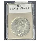 1922 P Peace Silver $1 Dollar coin