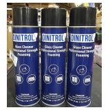 3 Dinitrol foaming glass cleaner