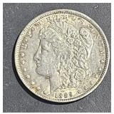 1889 P Morgan Silver $1 Dollar Coin