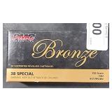 Box Bronze PMC 38 Special 100 Rounds