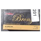 Box Bronze PMC 38 Special 100 Rounds