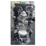 Gargoyle On Side Of Sand Timer 6 1/4
