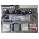 Box w/ Conklin Filter Systems, Holders, Lens,