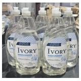 5 Bottles Ivory Dish Soap  709ml ea
